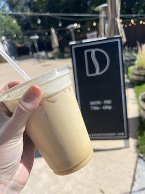 Lavender sweet cream cold brew