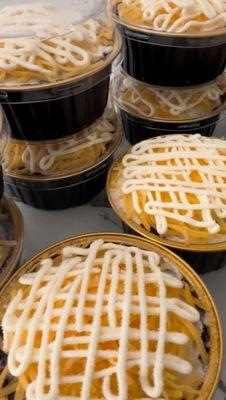 Mini Ube Chiffon Cakes