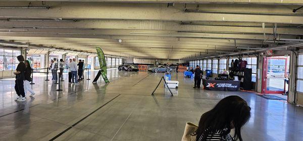 To the right is parking into the left is driving