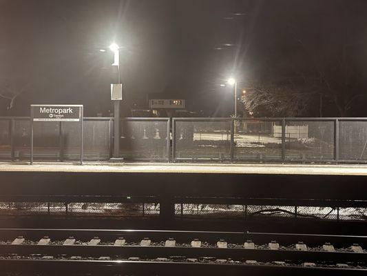 NJ Transit Metropark Train Station