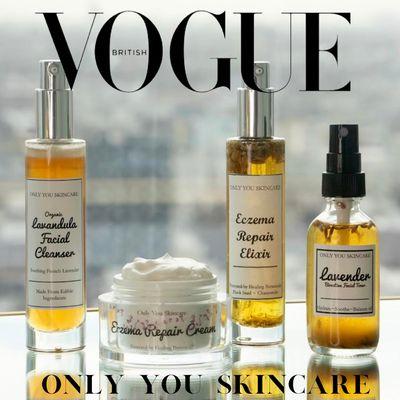 Only You Skincare on British Vogue Magazine April 2022