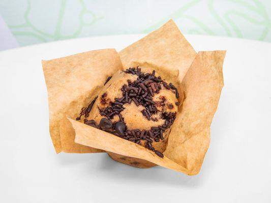 MUFFIN VANILLA WITH CHOCOLAT