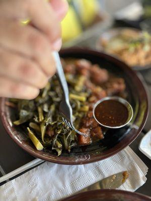 Collard greens hash need I say more