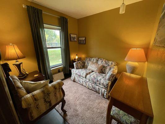 A great place for deep and meaningful conversations over a hot beverage