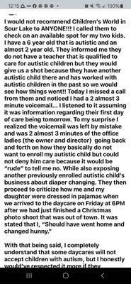 Children's World Day Care Center