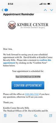 Kimble Center For Intimate Cosmetic Surgery