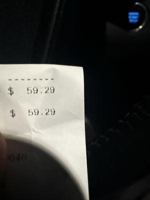 I used that much gas, but the store charged my Apple Pay more than I used