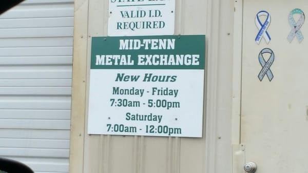 Mid-Tenn Metal Exchange Inc
