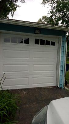 We have a one car and we got two openers. Such a wonderful addition thanks to Craig and Titan Garage Doors of Stoughton, WI