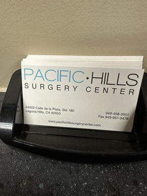 NVISION Eye Centers - Pacific Hills Surgery Center