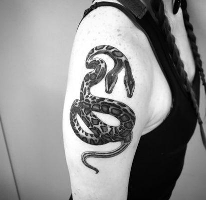Snake tattoo