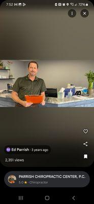 Parrish Chiropractic Center, PC