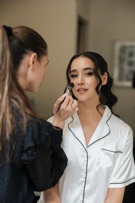 Bridal makeup