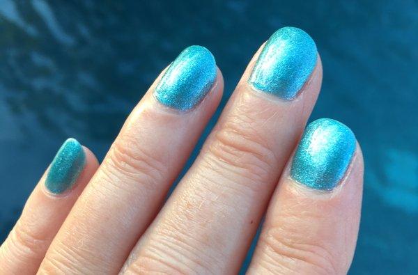 Manicure on my natural nails, thanks for the great job Vivid Nails!