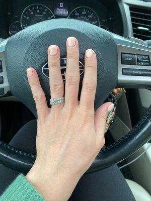 Fresh gel mani from Annie