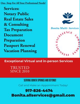 Bonita Multi Services