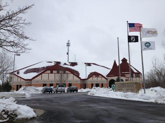 The library is part of the Germantown Municipal Center.