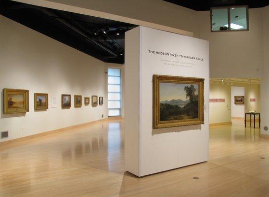 The Hudson River to Niagara Falls exhibition