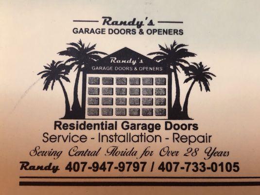 Randy's Garage Doors