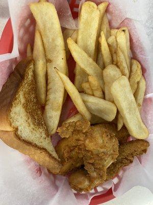 Chicken Strip dinner