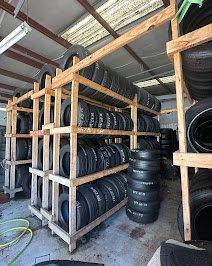 Large variety of tires