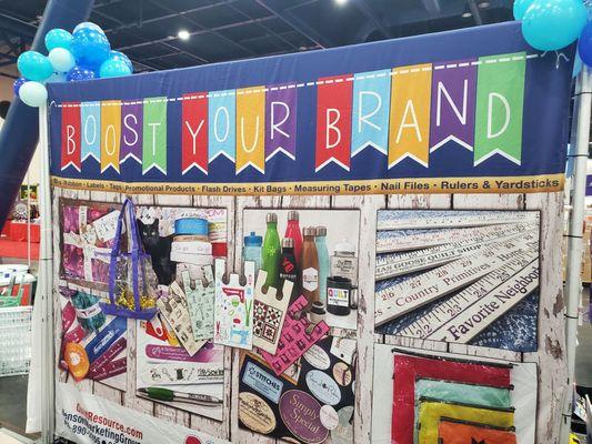 Bensonmarketinggroup.com is the best for tradeshow goodies and custom resale items for promotions. They sell everything