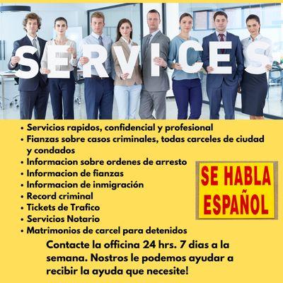 Browse through our expert services.