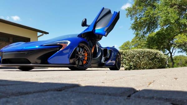 McLaren P1 that I get to maintain on a monthly basis!