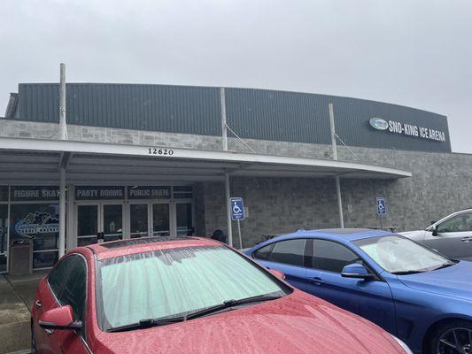 Outside of the building