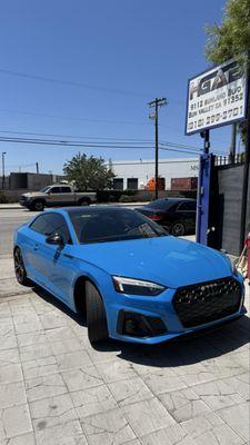 Audi dash cam installation