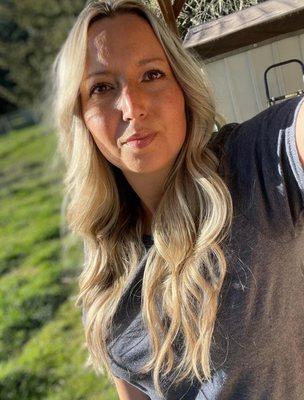 Natural light, no filters - Alisha's magic!