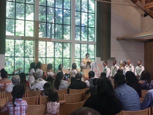 Cousin William's wedding