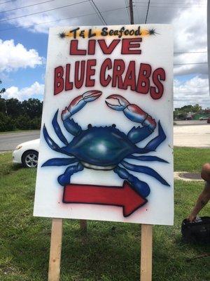 Can't miss the sign out by the road!!