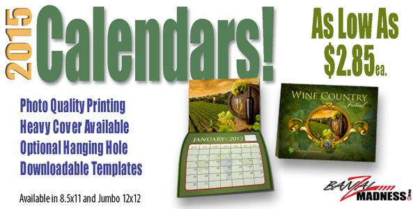 Calendars keep your brand  in front of your clients every day!