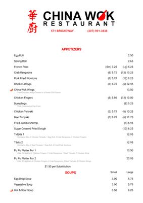 China Wok Restaurant