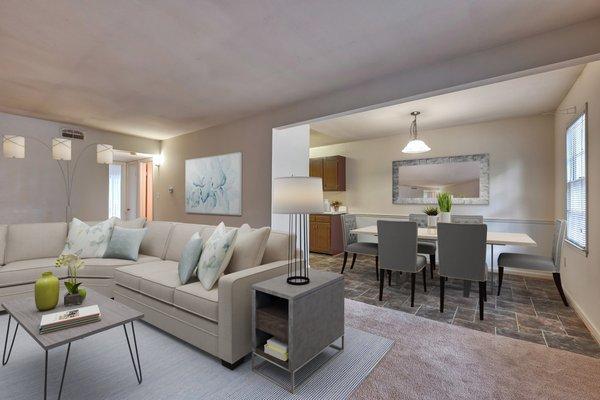 perfect for entertaining living room