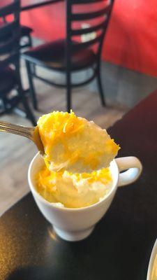 Close-Up of the Cheesy Grits 10-11-2023