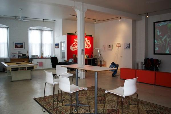 A look at the Philly Phaithful Showroom in Northern Liberties.
Photo Credit Amy Gordon (Biz Bash)