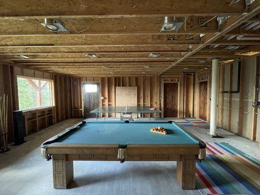 9ft Pool Table Installation in Auburn Ca