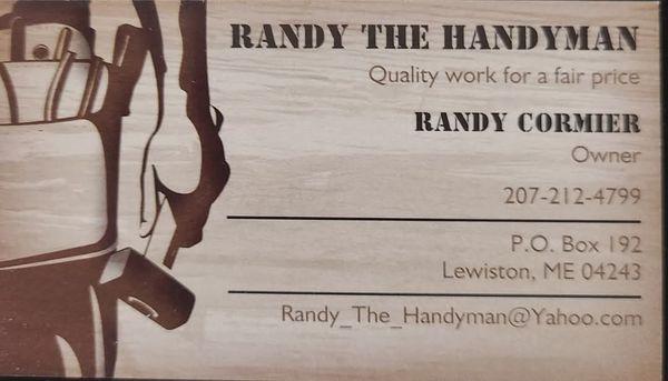 Randy the Handyman