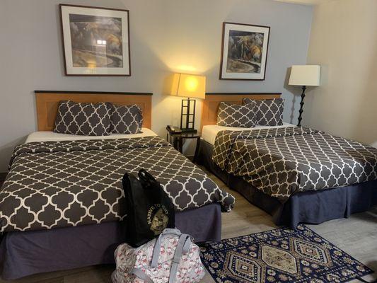 Two queen beds room 228