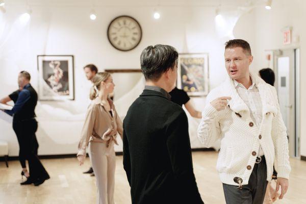 New Fred Astaire Midtown location on 389 5th Ave, Suite 206, New York NY. A full day of dancing with private lessons and coaching.