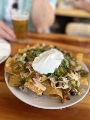 Smoked Salmon Nachos