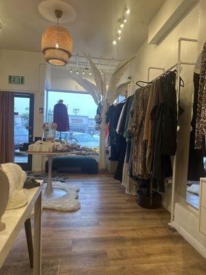 Part of the boutique