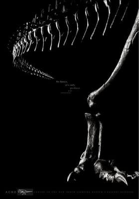 I shot this with Doup Pederson , at LKM. When we started the process we wanted a contrast between the bones and the background.