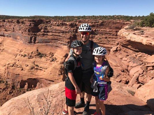 Bike Trip to Moab with 2 of my kids.