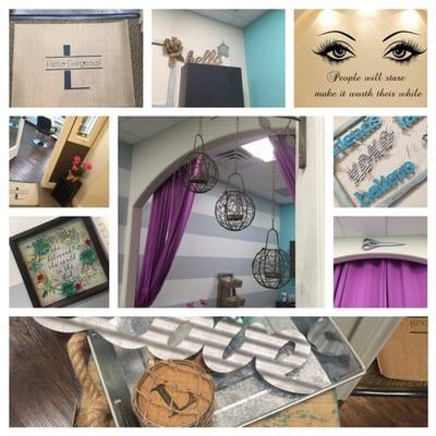 Welcome to our beautiful hair studio, we specialize in Kevin Murphy hair color, trendy hair cuts and are also DevaCurl Certified Stylist!