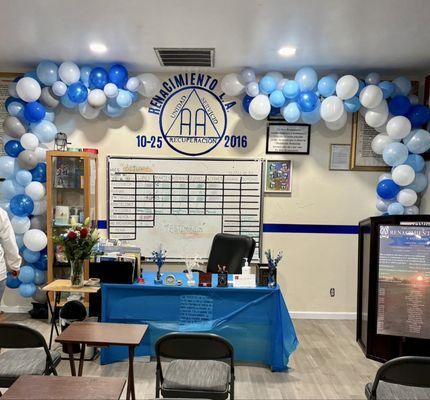 Noveno aniversario del grupo