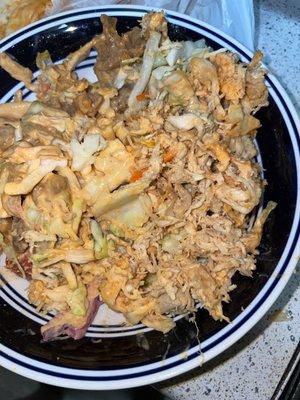 Chicken & Beef Shawarma Combo.