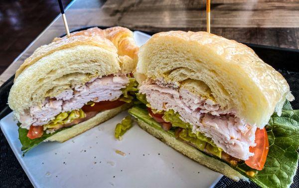 Smoked Turkey croissant